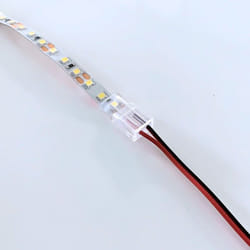 Silamp - Connecteur Simple pour Ruban led smd 8mm IP44