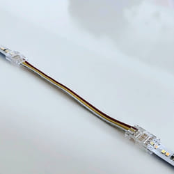 Connecteur Double pour Ruban cct 8mm pour ruban IP20 Silamp