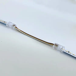 Connecteur Double pour Ruban cct 8mm pour ruban IP44 Silamp