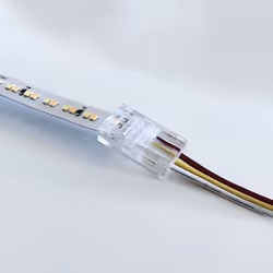 Connecteur Simple pour Ruban CCT 8mm pour ruban IP44 - Optez pour ce connecteur simple conçu spécialement pour le ruban CCT d ...