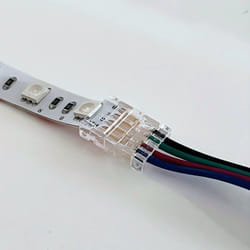 Silamp - Connecteur Simple pour Ruban led rgb 10mm IP20