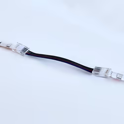 Le Connecteur Double pour Ruban LED RGB 10mm IP44 est idéalement adapté à la connexion de vos rubans RGB. La qualité de ce co ...