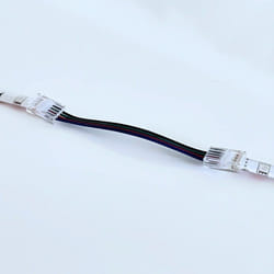 Connecteur Double pour Ruban LED RGB 10mm IP44 - SILAMP