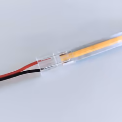 Le Connecteur Simple pour Ruban LED COB 8mm IP44 est l'accessoire que vous cherchez pour l'installation de vos rubans LED COB ...