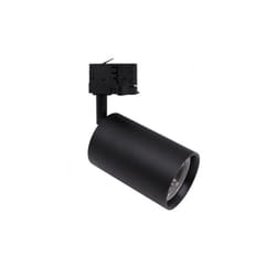 Silamp - Spot led sur Rail Triphasé cct 30W 60° Noir - 3000K/4000K/6500K