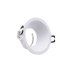Silamp - Support Encastrable Spot Rond Blanc Mat pour Ampoule GU10 - sila
