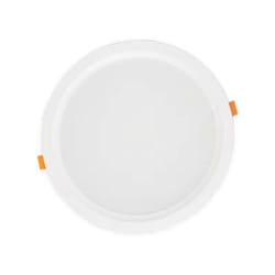 Silamp - Spot led Encastrable Plat Étanche 20W blanc Transformateur Intég