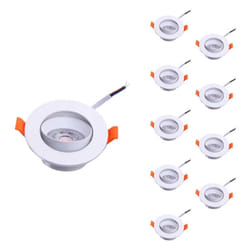 Silamp - Spot led Encastrable 7W blanc Orientable 30° Transformateur Inté