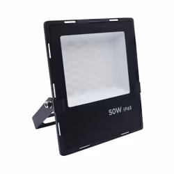 Misez sur la sobriété et l'efficacité avec ce projecteur LED extérieur noir 50W . Pensé pour allier performance lumineuse, fa ...