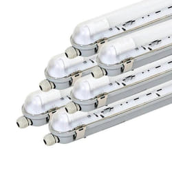 Réglette étanche 150 cm pour 1 Tube LED T8 IP65 (Boitier vide) (Pack de 6) - SILAMP
