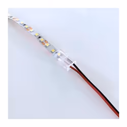 Le Connecteur Simple pour Ruban LED SMD 10mm IP44 est conçu pour faciliter vos installations lumineuses et assurer une connex ...