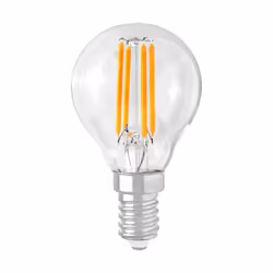 Adoptez un éclairage performant et élégant avec l' Ampoule LED E14 G45 4W Filament . Parfaite pour remplacer vos anciennes am ...