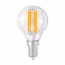 Adoptez un éclairage performant et élégant avec l' Ampoule LED E14 G45 4W Filament . Parfaite pour remplacer vos anciennes am ...