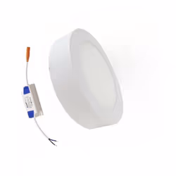 Le Plafonnier LED Rond 12W BLANC CCT est conçu pour apporter un éclairage efficace et personnalisable dans une variété d’envi ...