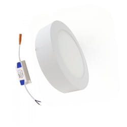 Silamp - Plafonnier led Rond 12W blanc cct - 3000K/4000K/6500K