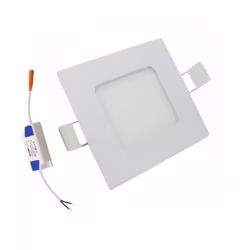 Apportez une touche moderne et fonctionnelle à vos pièces avec le Spot LED Encastrable Carré BLANC 3W CCT. Petit mais puissan ...