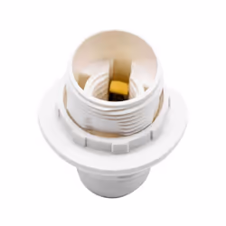 Optez pour la Douille E14 Thermoplastique Blanc, une solution simple et efficace pour installer et sécuriser vos ampoules E14 ...