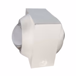 Introduisez une touche de finesse et de fonctionnalité avec l'applique murale LED COB double faisceaux en blanc. Ce luminaire ...