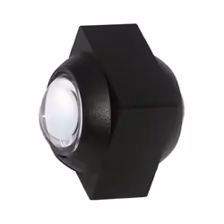 Découvrez l' Applique Murale Led COB Double Faisceaux Corps Noir , un luminaire moderne et polyvalent avec un corps noir élég ...