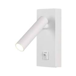 Lampe Murale 2W avec Interrupteur Blanc - Blanc Chaud 2300K - 3500K - SILAMP
