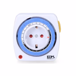 Le Programmateur Journalier Mécanique Compact 230V 16A 3500W est un outil indispensable pour automatiser vos appareils électr ...