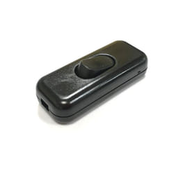 Silamp - Interrupteur à Bascule (Unipolaire) 4A 250V - Noir