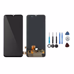 Ecran LCD & Vitre tactile Noir sans châssis Pour Oppo Reno