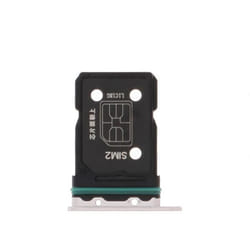 Tiroir Sim Argent Pour Oppo Find X3 Neo Piece Detachee