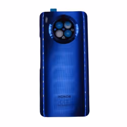 Original Vitre Arrière Cache batterie Back Cover Bleu Pour Honor 50 Lite