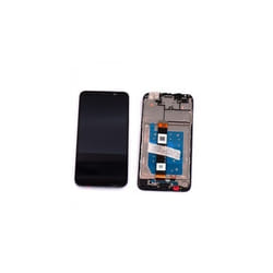 Écran LCD - Original - Motorola E6 Play - Noir - Assemblé sur châssis - Remplacement décran