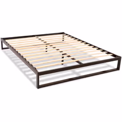 CARACTERISTIQUES : Type de sommier : Cadre à lattes Suspension : Mono-lattes passives Dimensions disponibles (cm) : 140x190 - ...