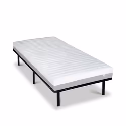 Ensemble Venus 90x190 cm Matelas Mousse + Sommier Métal