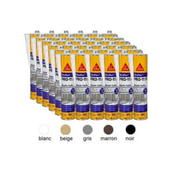 36 Colles mastic Sika flex pro 11 fc à prise rapide 300 ml Sika Ton: blanc