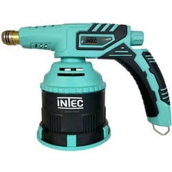 Intec - Lampe à souder à gaz 1300W Chalumeau gaz Allumage piezo 1200 °c pour Cartouche 190 g Bruleur gaz