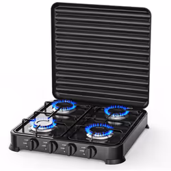 Réchaud à gaz 4 feux 8800W INTEC est l'équipement parfait pour ceux qui recherchent polyvalence et performance. Grâce à ses q ...