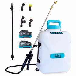 Le Pulvérisateur à Batterie 12L INTEC assure des résultats efficaces et professionnels dans le traitement des végétaux, plant ...