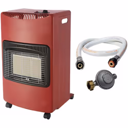 Le poêle à gaz infrarouge Red SLIM INTEC pliable est un chauffage d'appoint puissant et pratique, idéal pour les froides jour ...