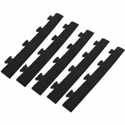 Complétez votre revêtement de sol avec le pack de 5 bordures mâles clipsables INTEC PS50CRN/M, conçu pour accompagner les dal ...