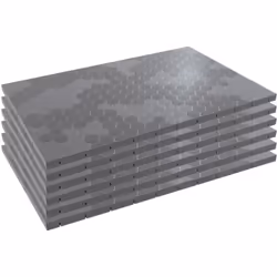 Transformez vos sols en un clin d'œil grâce au pack de 6 dalles clipsables grises en polypropylène. Idéales pour les espaces ...