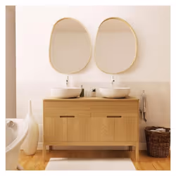 Meuble vasque + robinet + miroir ALASKA