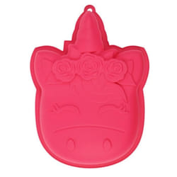 Moule A Gateau - Moule De Patisserie - CMP - Moule à Gâteau en Silicone Motif Licorne - Dimensions : 255 x 20 x 35 cm - Couleur:R