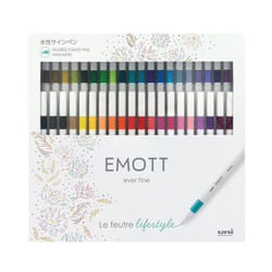 Feutres - Ecriture - Dessin - Uni EMOTT - Uni-Ball - Coffret noël - 40 couleurs