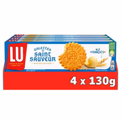 LU - Galettes au beurre Saint Sauveur 130g - Lot de 4