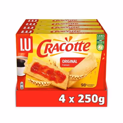 LU - Cracotte Froment 250g - Lot de 4