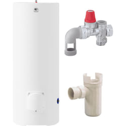 Thermor - Pack Chauffe eau électrique Stéatis stable au sol 300 Litres + Groupe de sécurité 3/4 + Siphon de groupe