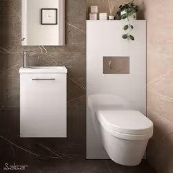 HABILLAGE BATI SUPPORT WC UNIT Couleur Blanc brillant