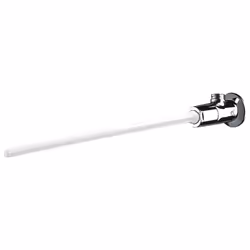 Robinet de lavabo temporisé TEMPOGENOU DELABIE Modèle équerre pour arrivée murale