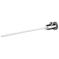 Robinet de lavabo temporisé TEMPOGENOU DELABIE Modèle équerre pour arrivée murale