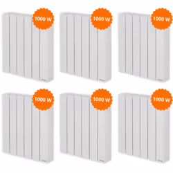 Chauffez votre intérieur avec le radiateur électrique à inertie Baléares 2 de Thermor. La technologie d'inertie fluide assure ...