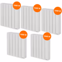 Réchauffez votre espace avec le radiateur électrique à inertie Baléares 2 de Thermor. Ce radiateur offre un rendement excepti ...